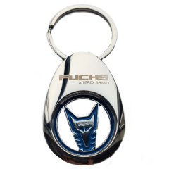 FUCHS keychain with shopping cart chip