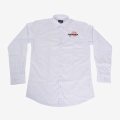 POWERSCREEN Men's long sleeved shirt in white